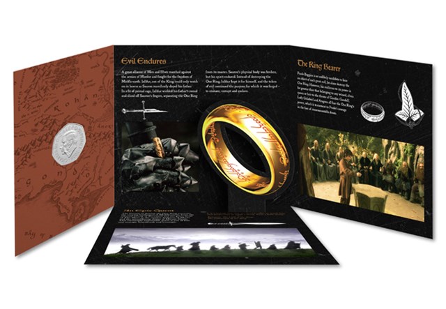 Lord Of The Rings 50P Coin Images AT 5