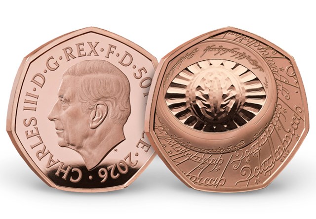 Lord Of The Rings 50P Coin Images AT 10