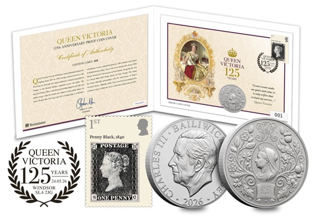 Victoria 125 Years 5 Pound Cover Images AT 3