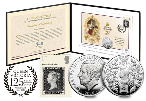 Victoria 125 Years 5 Pound Cover Images AT 4