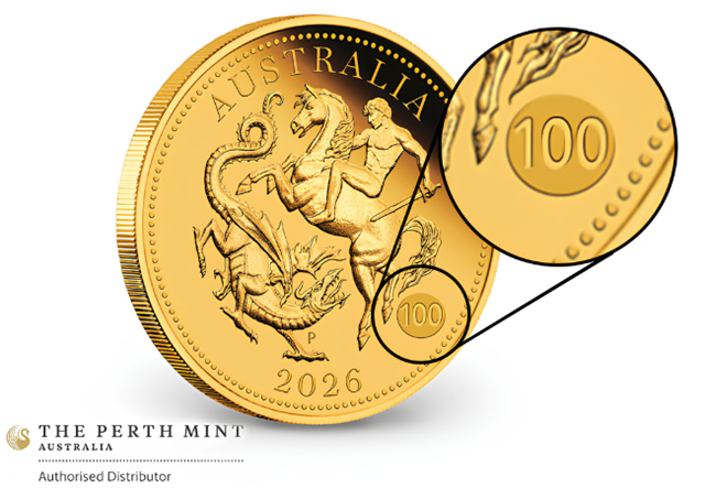 Perth Mint Gold Sov Pulled Out Privy