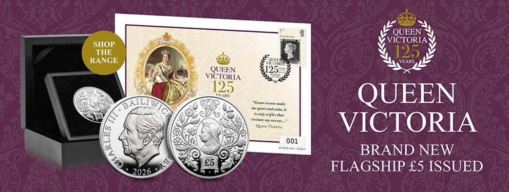 Queen Victoria £5 Coin Range 