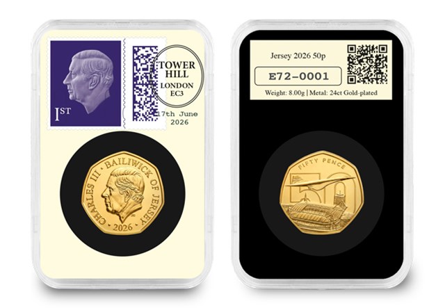 Concorde Gold Plated Datestamp Set Images CL 4