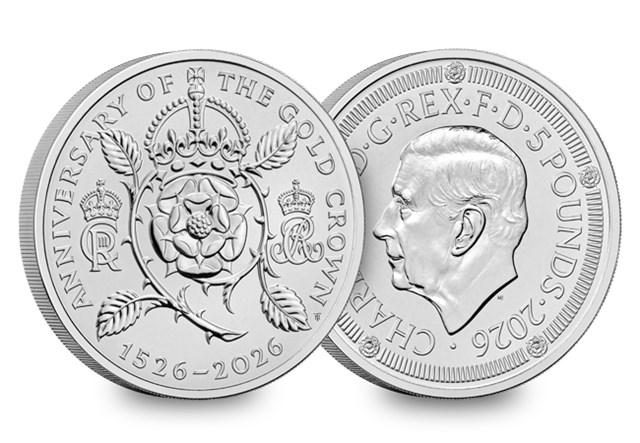 500 Years Of The Crown UK £5 Coin Range CL 1