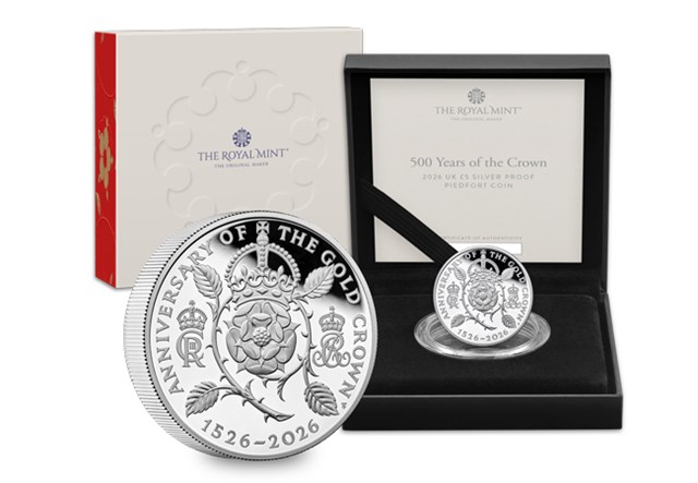 500 Years Of The Crown UK £5 Coin Range CL 12