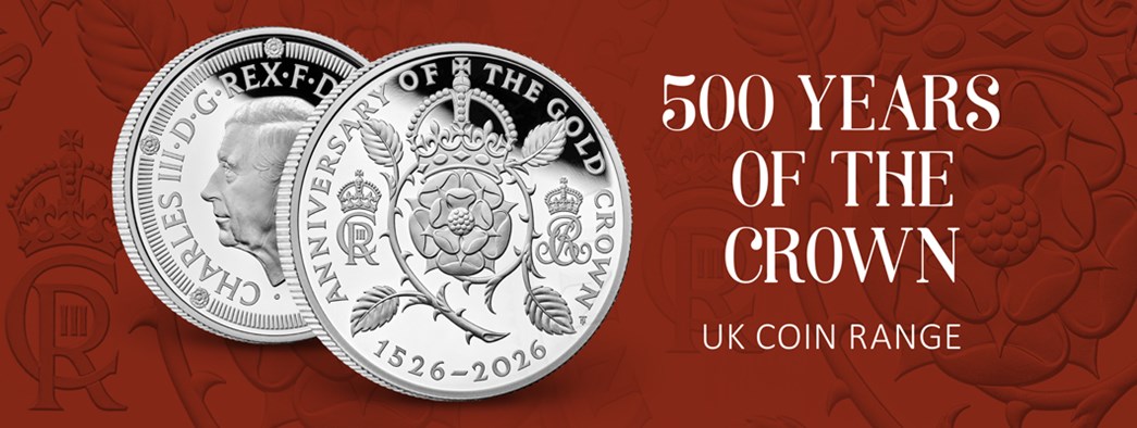 500 Years of the Crown UK Coin Range