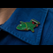 650X450 Badge On Lapel
