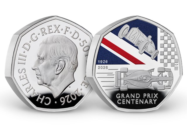 Grand Prix 50P Coin Images AT V2 Piedfort 4