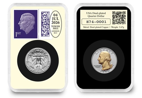 Dual Plated Silver Quarter Datestamp EVERSLAB