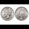 1925 Peace Dollar Obv Rev