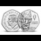 Game Of Thrones 50P BU Coin Obverse Reverse ICE