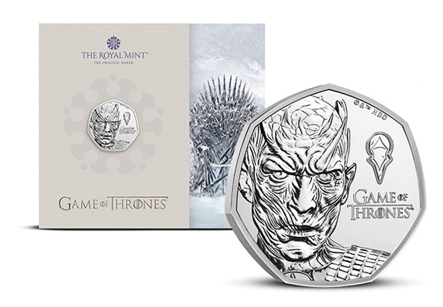 Game Of Thrones 50P BU Pack Closed And Reverse ICE